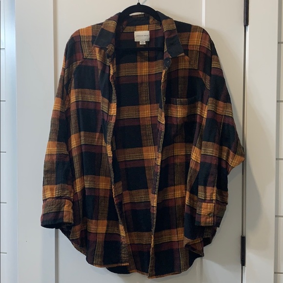 American Eagle Outfitters Tops - American Eagle Boyfriend Fit Flannel